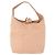 Chanel Hobo Piccolo in Pelle Trapuntata con Frange e Cucitura Quadrata Rosa