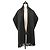Stola in cashmere nero con frange Hermès - vista 6
