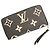 Louis Vuitton Monogram Empreinte Bicolor Zippy Wallet Black Beige - view 3