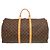 Borsa Boston Keepall Bandoulière 55 Monogram Louis Vuitton Marrone Monogramma - vista 2