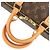 Borsa Boston Keepall Bandoulière 55 Monogram Louis Vuitton Marrone Monogramma - vista 6