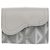 Tarjetero de cuero gris Christian Dior Castaño