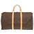 Borsa Boston Keepall 50 Monogram Louis Vuitton Marrone Monogramma