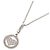 Bulgari Collana Tondo Heart in oro bianco Bvlgari D'oro