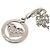 Bulgari Collana Tondo Heart in oro bianco Bvlgari D'oro - vista 7