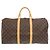 Borsa Boston Keepall 50 Monogram Louis Vuitton Marrone Monogramma