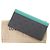Portafoglio Lungo Brazza NM di Louis Vuitton Marrone Nero Turchese Monogramma - vista 2