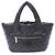 Borsa tote reversibile piccola Coco Cocoon di Chanel Nero Bordò