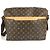 Borsa Messenger Abbesses Monogramma Louis Vuitton Marrone - vista 2