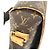 Borsa Messenger Abbesses Monogramma Louis Vuitton Marrone - vista 9