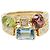 Anello Prezioso Bvlgari Bulgari Allegra Blu D'oro Verde Porpora - vista 2