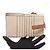 Portefeuille Compact Zip Anagram Loewe Marron Vert - vue 3