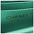 Borsa a Spalla Chanel Mini Matelassé Verde - vista 4