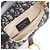 Borsa a mano mini oblique jacquard Dior Saddle di Christian Dior a 2 vie Beige Blu navy - vista 3