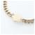 Accessorio Choker Chanel Coco Mark Bianco D'oro  - vista 3