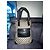 Gucci Borsa Tote GG Supreme Canvas Nero Beige - vista 3