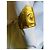 Autre Marque David Rucli Bracciale Scultura in Bronzo Dorato D'oro - vista 3