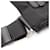 Saffiano Bolsa de ombro com logo triangular Prada Preto  - vista 7