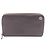 Gucci Interlocking G runder langer Geldbeutel Braun