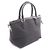 Borsa a mano Prada nera in pelle e tela Nero - vista 2