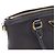 Borsa a mano Prada nera in pelle e tela Nero - vista 5