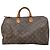 Borsa a mano Speedy Louis Vuitton in tela Monogram 40 Marrone - vista 2