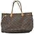 Borsa Tote Monogram Canvas MM Louis Vuitton Neverfull NM Marrone - vista 2