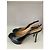 Sergio Rossi Lackleder Slingback Pumps Khaki - Ansicht 9