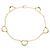 Bracciale Open Heart 5 Motivi di Tiffany & Co. D'oro
