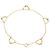Bracciale Open Heart 5 Motivi di Tiffany & Co. D'oro - vista 2