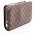 Borsa Clutch Saint Second Louis Vuitton Marrone Damier ebene - vista 2