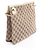 Gucci GG Canvas- und Leder-Handtasche Braun Beige - Ansicht 2