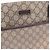 Borsa a Spalla Gucci GG Supreme Marrone Beige - vista 7