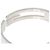 Bracciale in argento con logo G ritagliato di Gucci - vista 4