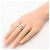 Anello Dragon con Lucchetto Cartier in Oro Bianco 18K Argento - vista 7