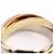 Anello Trinity Cartier in oro giallo bianco e rosa Argento D'oro - vista 4