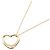 Elsa Peretti Collana piccola a cuore aperto in oro giallo 18K Tiffany & Co. D'oro