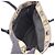 Borsa Tote Anagram Loewe Nero Beige - vista 3