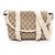 Sac à main/épaule Gucci GG Imprimé Marron Beige Écru
