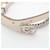 Hermès Hermes Gourmet Eskettle Triple Tour Z-Stamped Bracelet Silvery Cream  - view 3