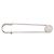 Broche de alfinete de segurança Hermès Sellier Prata - vista 2