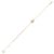 Bracciale Bvlgari Bulgari Fiorever ML 1PD D'oro - vista 3