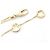 Bracciale Bvlgari Bulgari Fiorever ML 1PD D'oro - vista 7