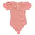 LoveShackFancy Bodysuit Forte - Peach Melba Melocotón