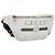 Gucci Logo Belt Leather with Enamel Buckle Medium White