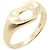 Elsa Peretti Anello a fascia Open Heart in oro giallo 18K di Tiffany & Co. D'oro