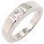 Cartier Tank Ring 1PD - 18K Weißgold Diamant Silber