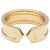 Anello Cartier C2 in oro giallo 18K D'oro - vista 2