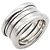 Bulgari Bvlgari B-zero1 4-Band Ring aus 18K Weißgold Golden