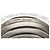 Bulgari Bvlgari B-zero1 4-Band Ring aus 18K Weißgold Golden - Ansicht 4